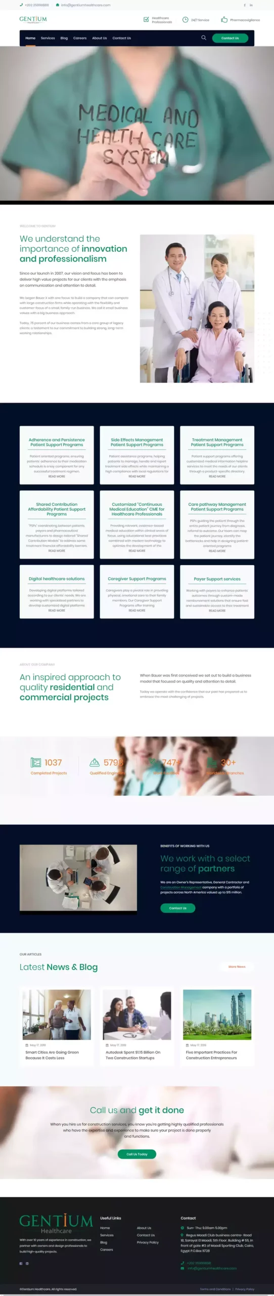 Gentium Healthcare website scaled 1